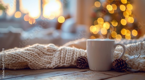 Cozy Winter Drink by the Bed