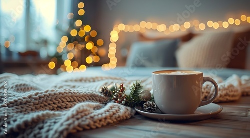 Cozy Winter Drink by the Bed