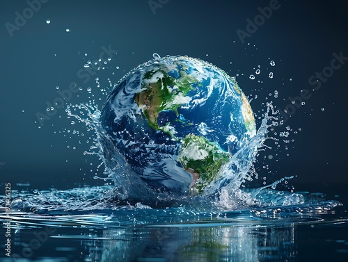 blue earth and water © HORA STUDIO