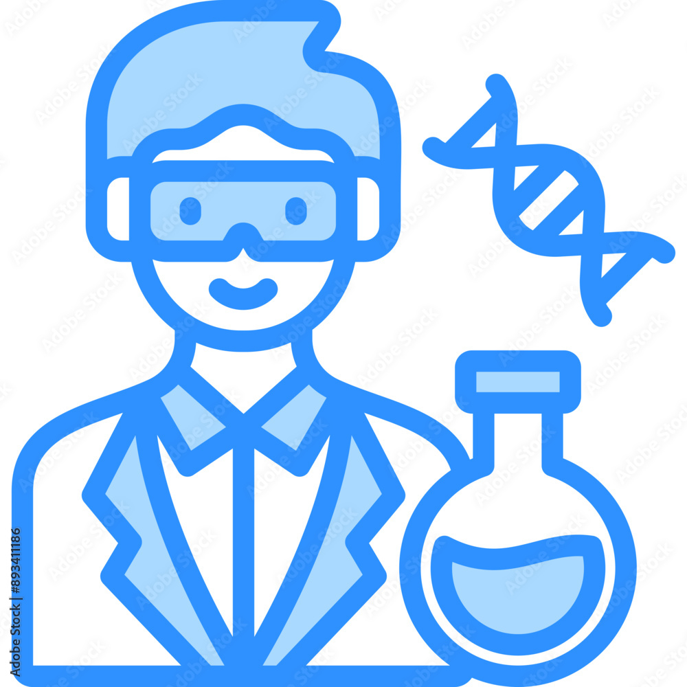 Lab Technician Icon Lab Technician Icon