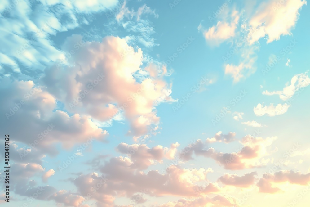 Summer blue sky. Beauty clear cloudy. Summer blue sky. Beauty clear cloudy.