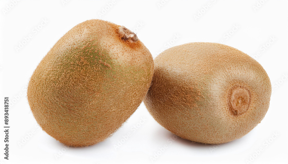 Ripe kiwi isolated on white background. Fresh and tasty exotic fruit. Organic food. Ripe kiwi isolated on white background. Fresh and tasty exotic fruit. Organic food.