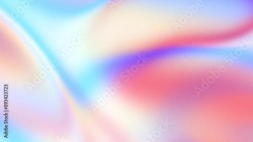 Abstract background. Soft bokeh gradient dance in delicate pink and blue hues, creating a tender and calm abstract pastel background. Gentle movement adds to the tranquility. 3d rendering