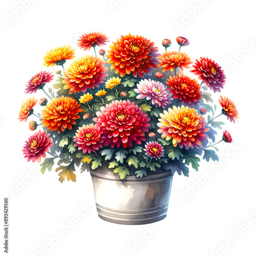 Wallpaper Mural bouquet of flowers Torontodigital.ca