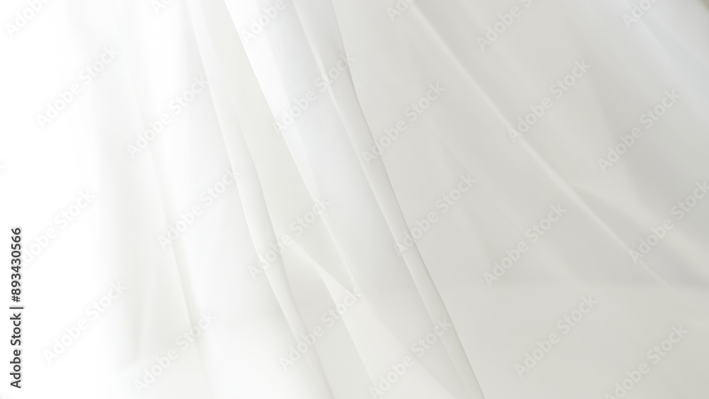 Elegant white tulle background for home textiles and wedding dress fabric Elegant white tulle background for home textiles and wedding dress fabric