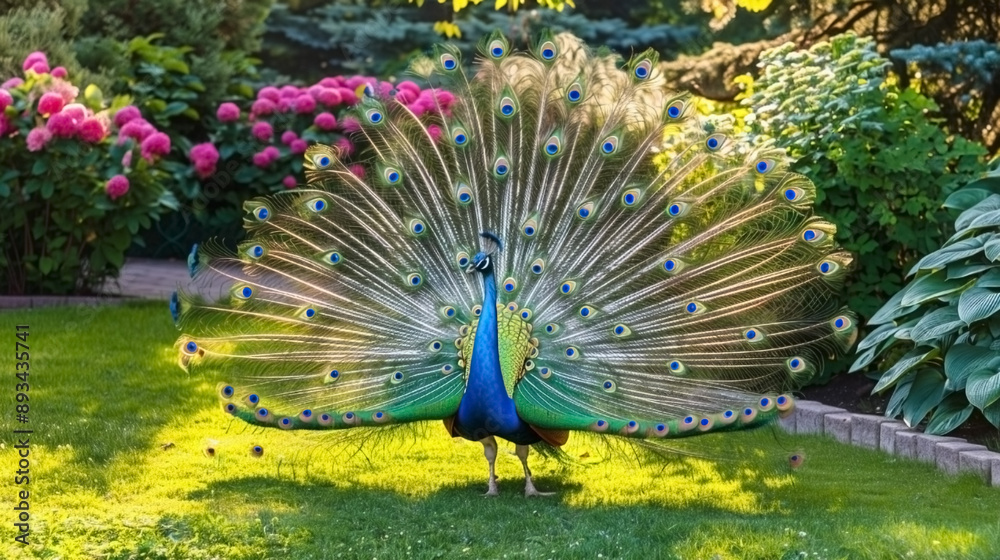 Obraz premium 美しい孔雀