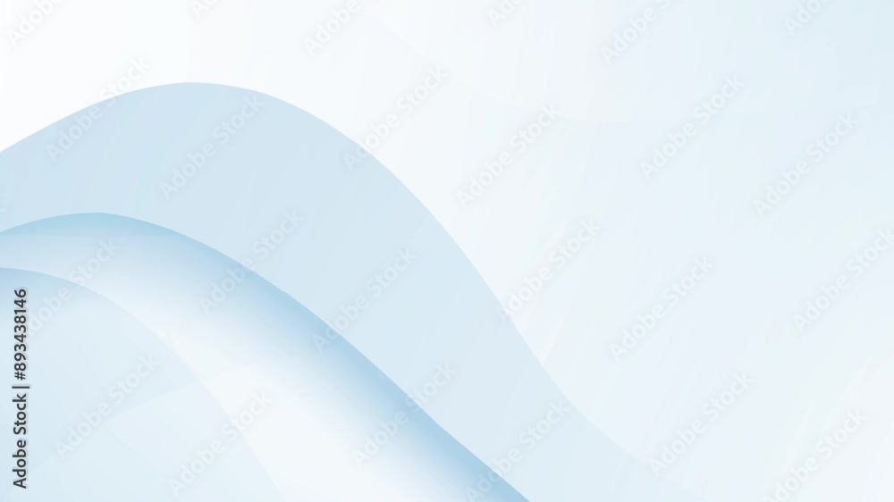 2D flat Animations loop 4K Blue color background abstract art with ...