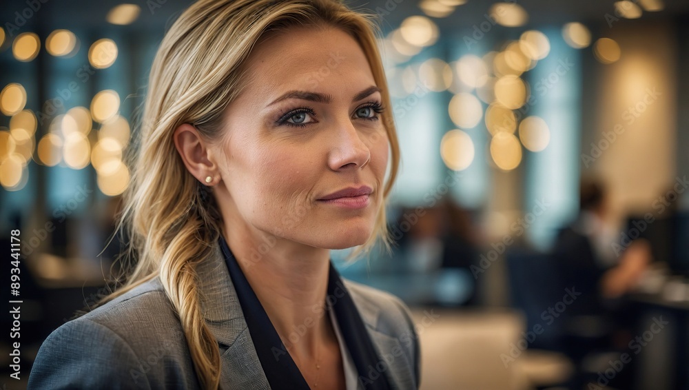 Business Woman in Office Business Woman in Office