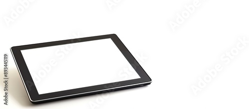 Tablet PC with a blank scre...