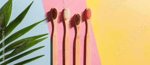 Toothbrushes made of wood f...