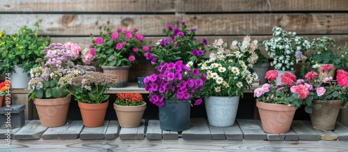 A variety of lovely bloomin...