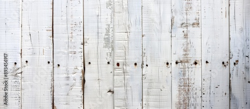 White wooden texture painte...