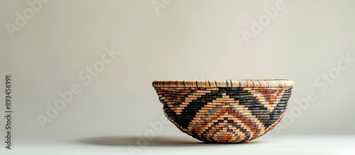 A basket with a distinctive...