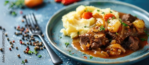 A delicious dinner featurin...