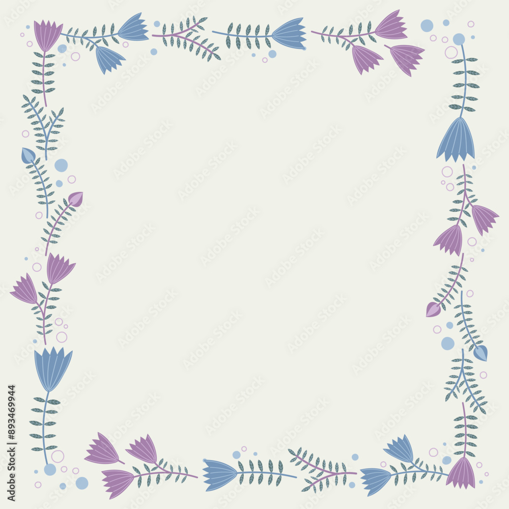 Frame with flower. Perfect as a photo frame, for scrapbooking, postcards, posters, invitation cards. Frame with flower. Perfect as a photo frame, for scrapbooking, postcards, posters, invitation cards.