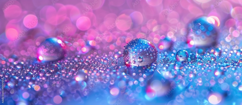 Bright background with a word aqua crafted from small circular dew drops conveys a message of wellness and hydration. Macro shot with ample copy space image. Bright background with a word aqua crafted from small circular dew drops conveys a message of wellness and hydration. Macro shot with ample copy space image.