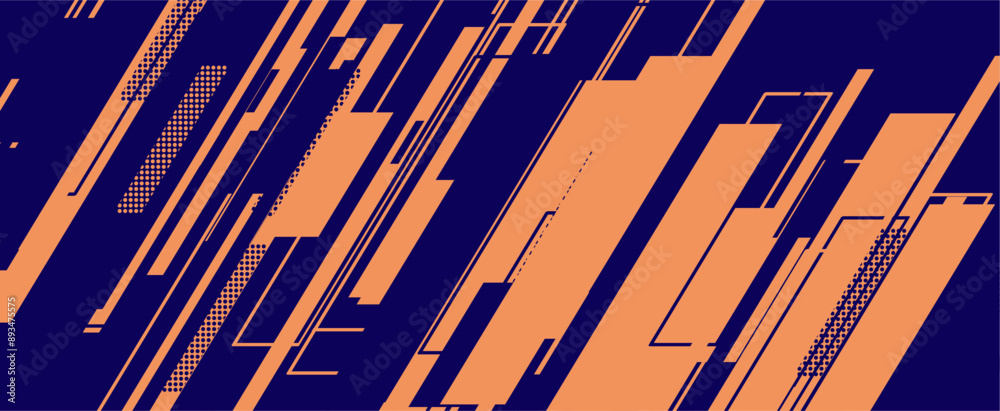 custom made wallpaper toronto digitala blue and orange abstract background with lines