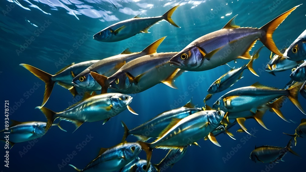 Fototapeta premium fish in aquarium