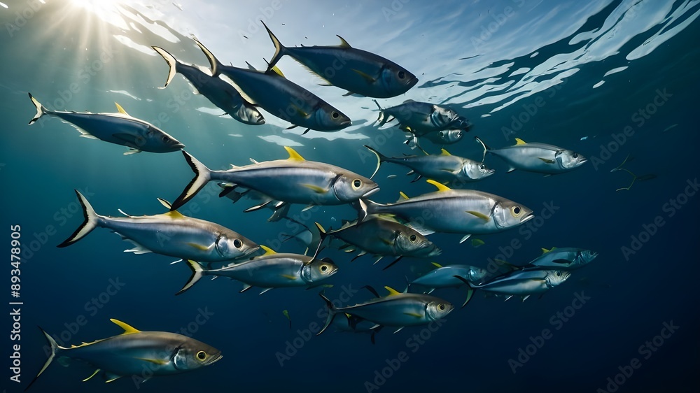Obraz premium fish in aquarium