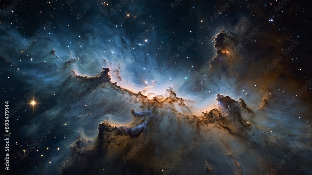 nebula with vivid colors, space nebula , ai generated nebula with vivid colors, space nebula , ai generated