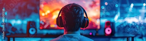 Person streaming a live game on a popular platform, highlighting the rise of content creators