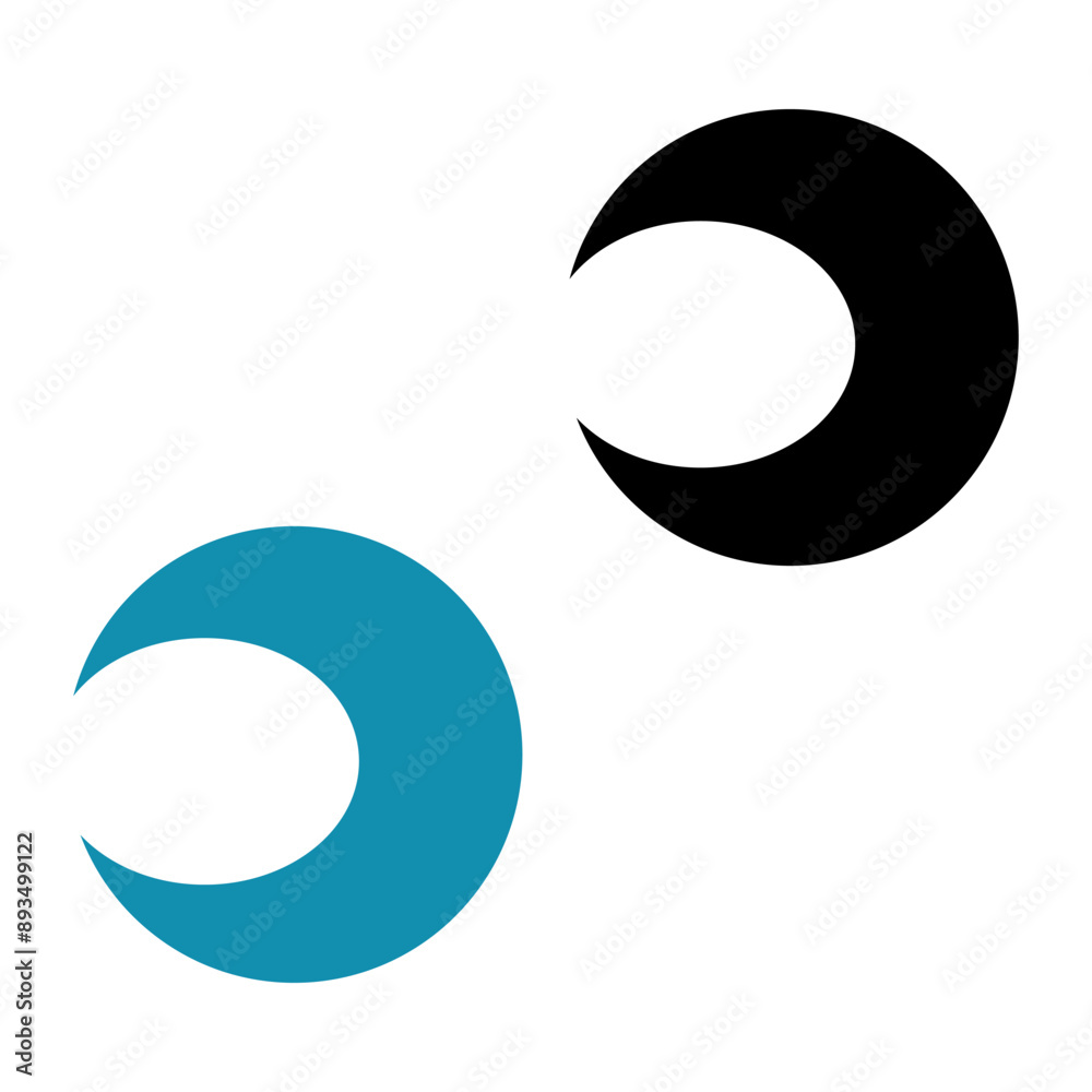 Swoosh icon template Swoosh icon template