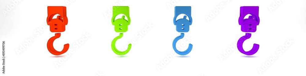 Colorful Spring scale icon isolated on white background. Balance for weighing. Determination of weight. Minimalism concept. 3D render illustration Colorful Spring scale icon isolated on white background. Balance for weighing. Determination of weight. Minimalism concept. 3D render illustration