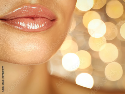 close up of a woman smiling