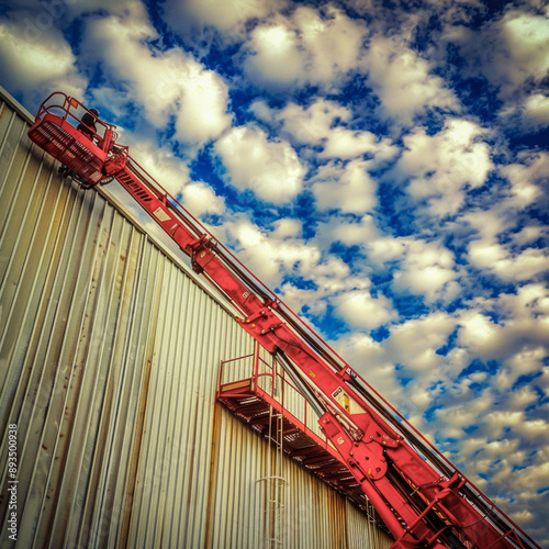 Cherry picker wide view