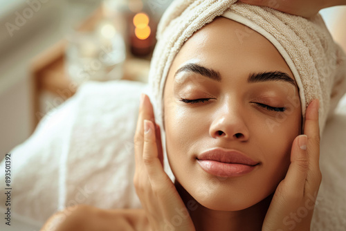 Facial treatment scene, sto...