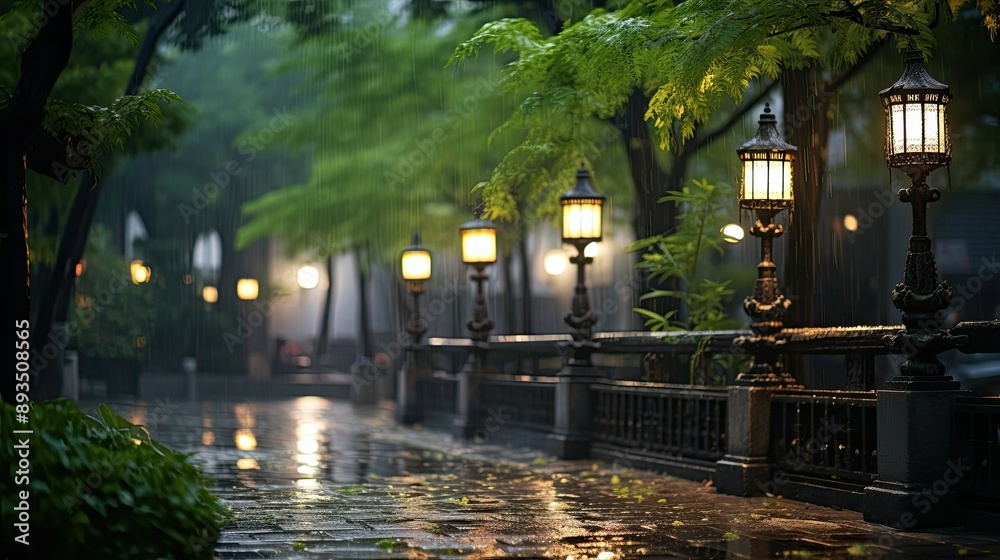 Fototapeta premium street in the night