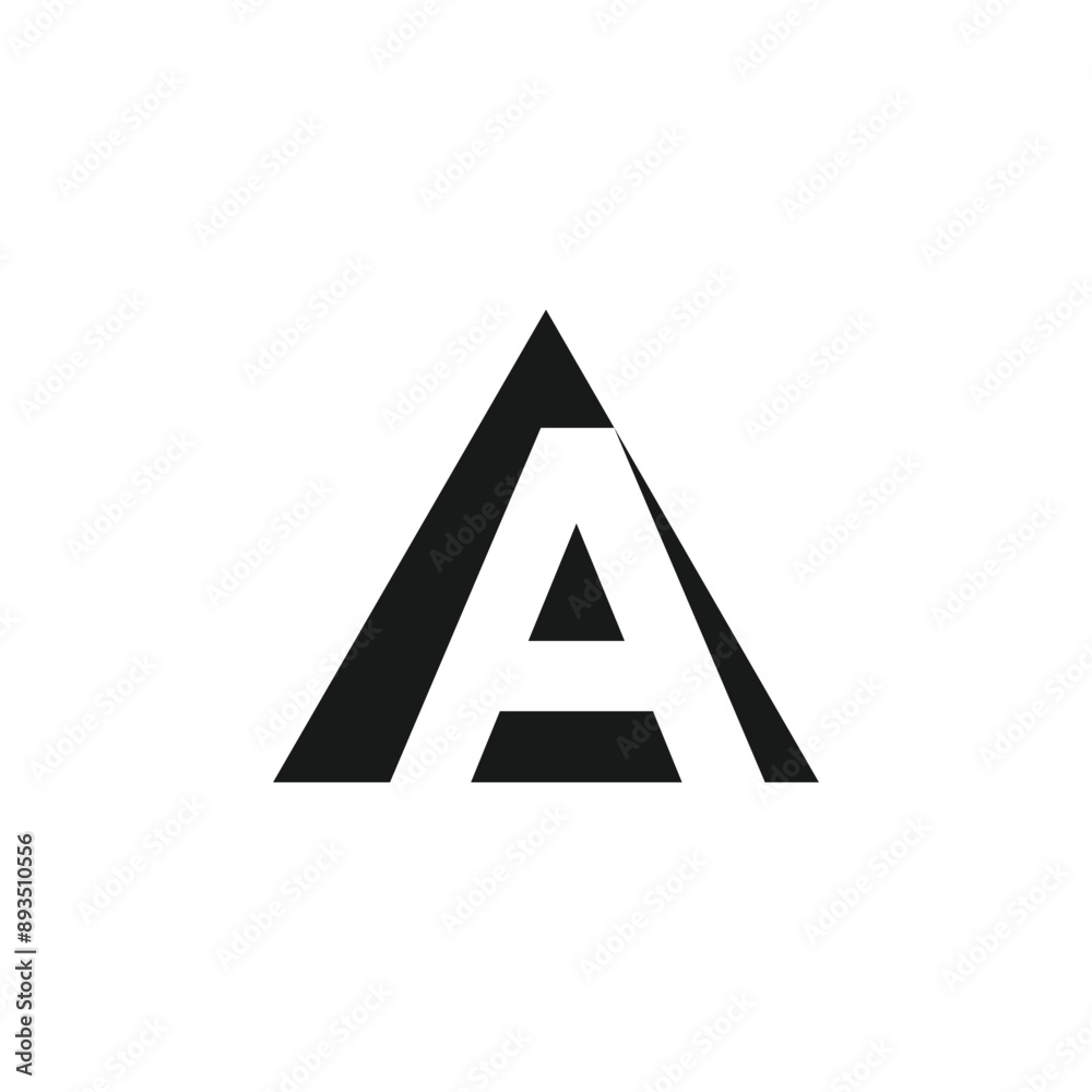 Letter A logo design vector with universal form and creative idea Letter A logo design vector with universal form and creative idea