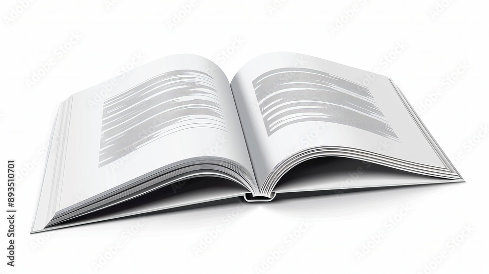 Open white pages ready to use Open white pages ready to use