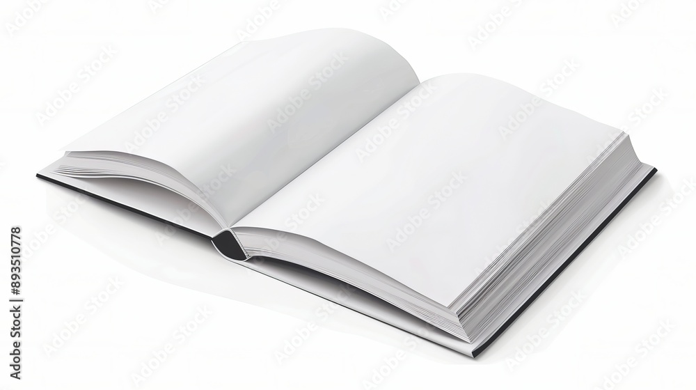 Open white pages ready to use Open white pages ready to use