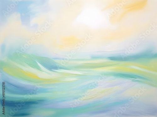 abstract background with landscape