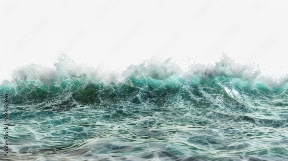 Fototapeta premium Coastal Breeze ocean sea outdoors tsunami.