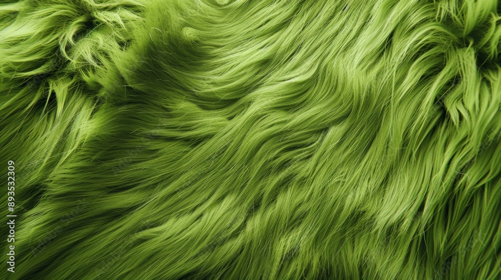 Background and texture of natural green fur animal Background and texture of natural green fur animal