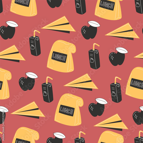 Lunch Break Delight Seamless Pattern