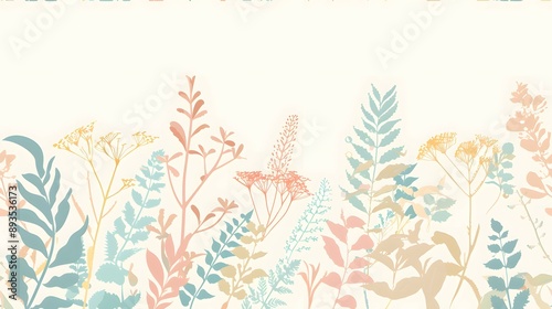 
A collection of image resources featuring simple, minimalistic paintings of various plants. Each image showcases a single plant, emphasizing clean lines and bold, vibrant color for a modern aesthetic