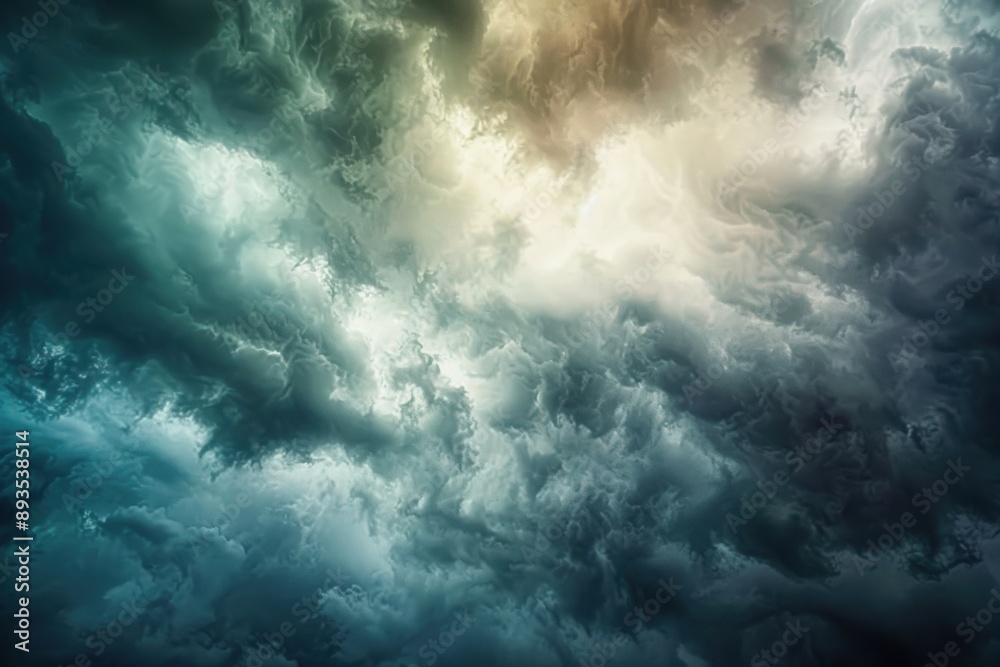 Dramatic black storm clouds. Dramatic black storm clouds.