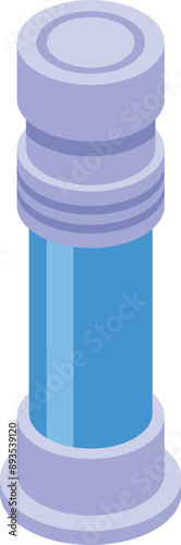 Futuristic water purifier purifying drinking water using advanced osmosis technology