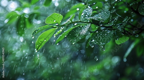 Raindrops are lullaby, soothing the earth to sleep.