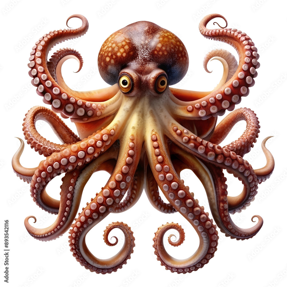 Obraz premium Octopus. PNG