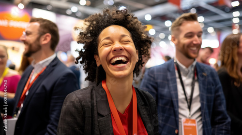 Authentic Laughter at a Conference