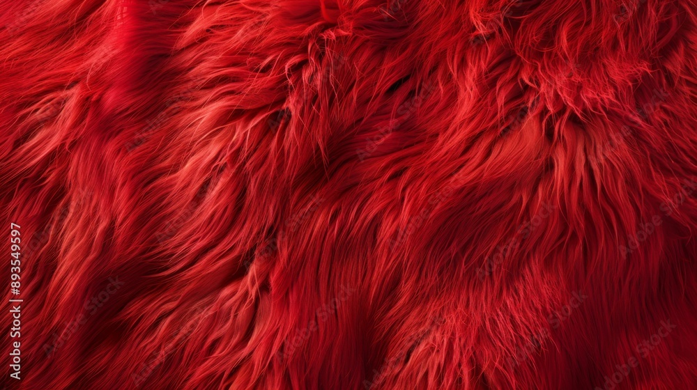Background and texture of natural red fur animal Background and texture of natural red fur animal