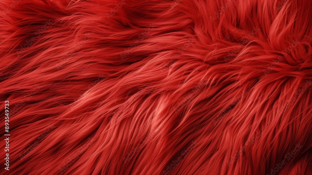 Background and texture of natural red fur animal Background and texture of natural red fur animal