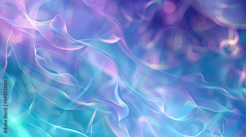 A seamless blend of blue, purple, and green hues creating a soft pastel gradient background with a holographic, blurred abstract effect. A seamless blend of blue, purple, and green hues creating a soft pastel gradient background with a holographic, blurred abstract effect.