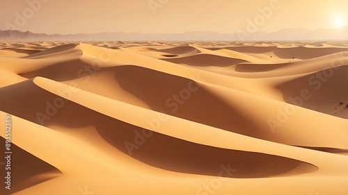 yellow desert dunes abstract background design