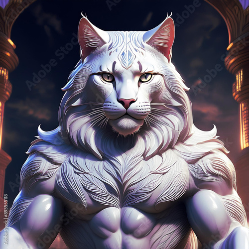 Dios gato universal poder y gloria