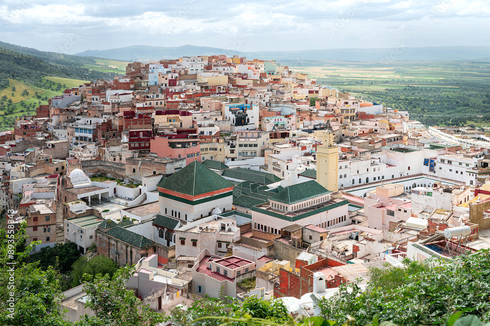 Fototapeta premium Moulay Idriss Zerhoun - Marocco